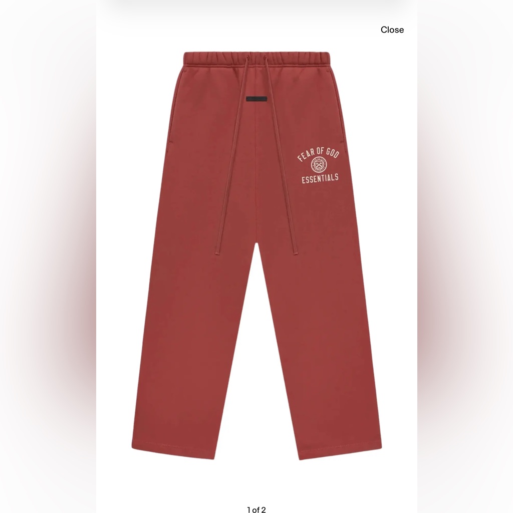 Pacsun Crimson Essentials Sweatpants
